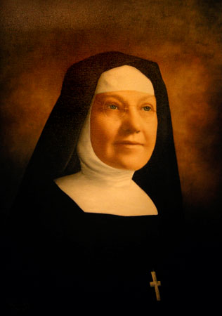 Sister Domitilla DuRocher portrait by Newman Kraft