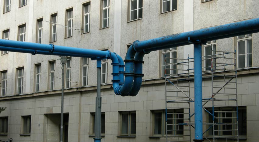 pipe in mitte