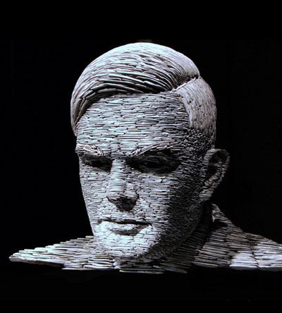 alan turing tributary statue by stephen kettle