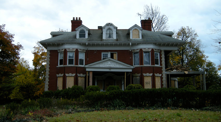 Abandoned Detroit manor