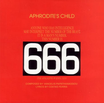 Aphrodite's Child album 666, 1972