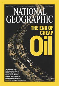 June 2004 issue of National Geographic covering peak oil