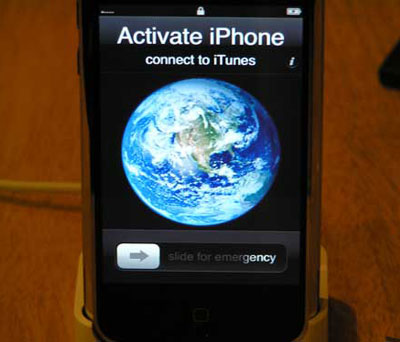 iPhone activation