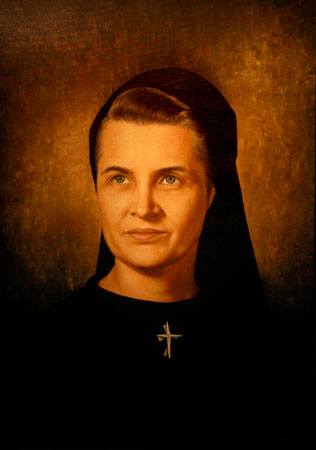 Sister Generose Gervais portrait by Newman Kraft